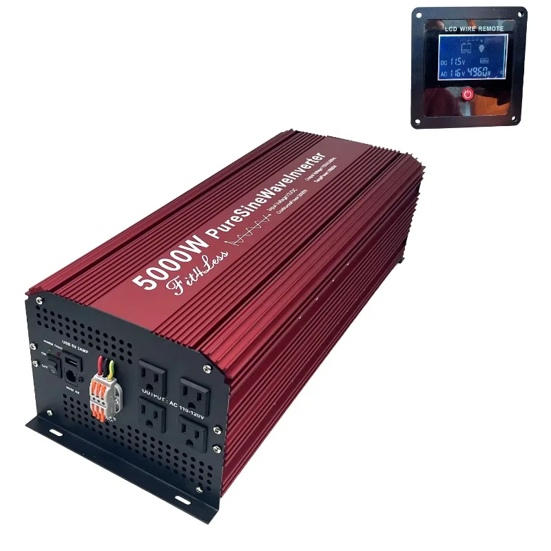 Fit4Less 5000W Pure Sine Wave  - огляд і ціна Pure Sine Wave Inverter 5000W 48V 220V