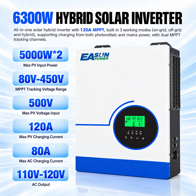 EASUN POWER Hybrid Solar Inver - огляд і ціна Grid Tie Inverter Limiter 2000W