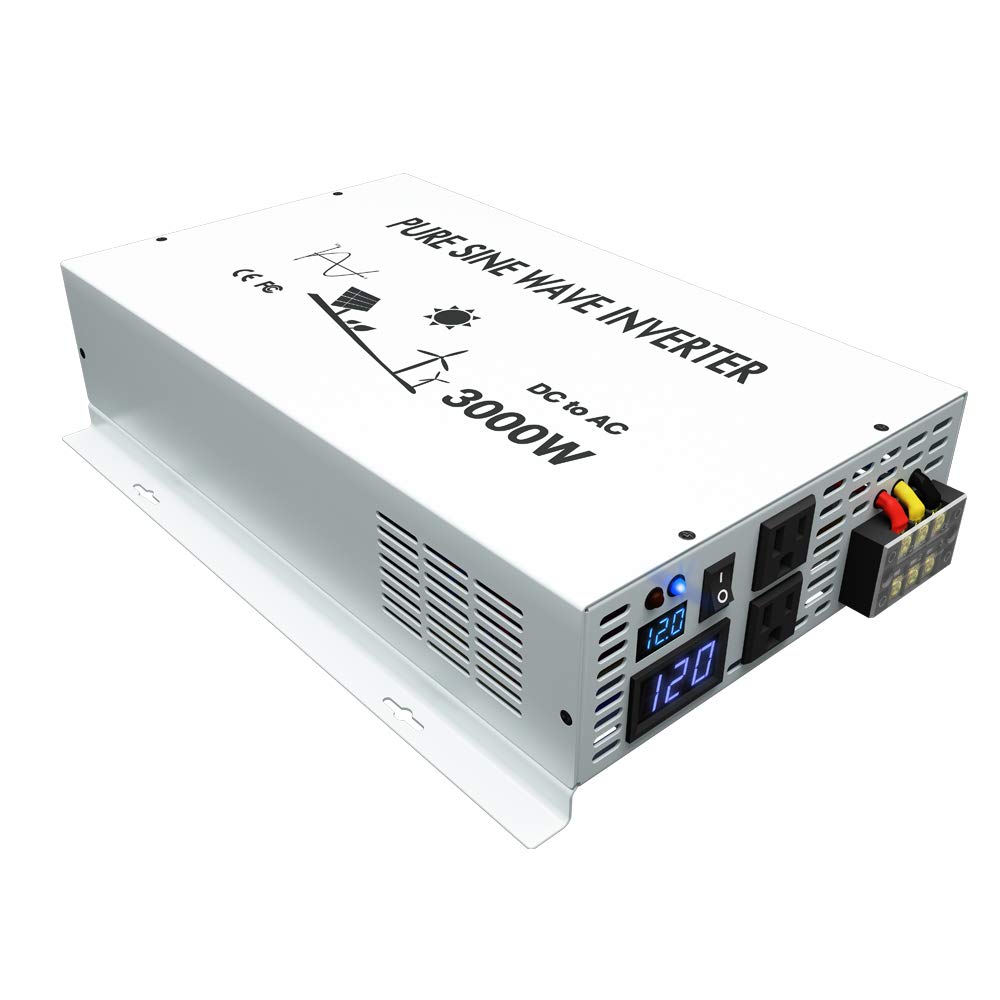 Pure Sine Wave Power Inverter  - огляд і ціна Inverter Pure Sine Wave 60Hz 120V 3000W